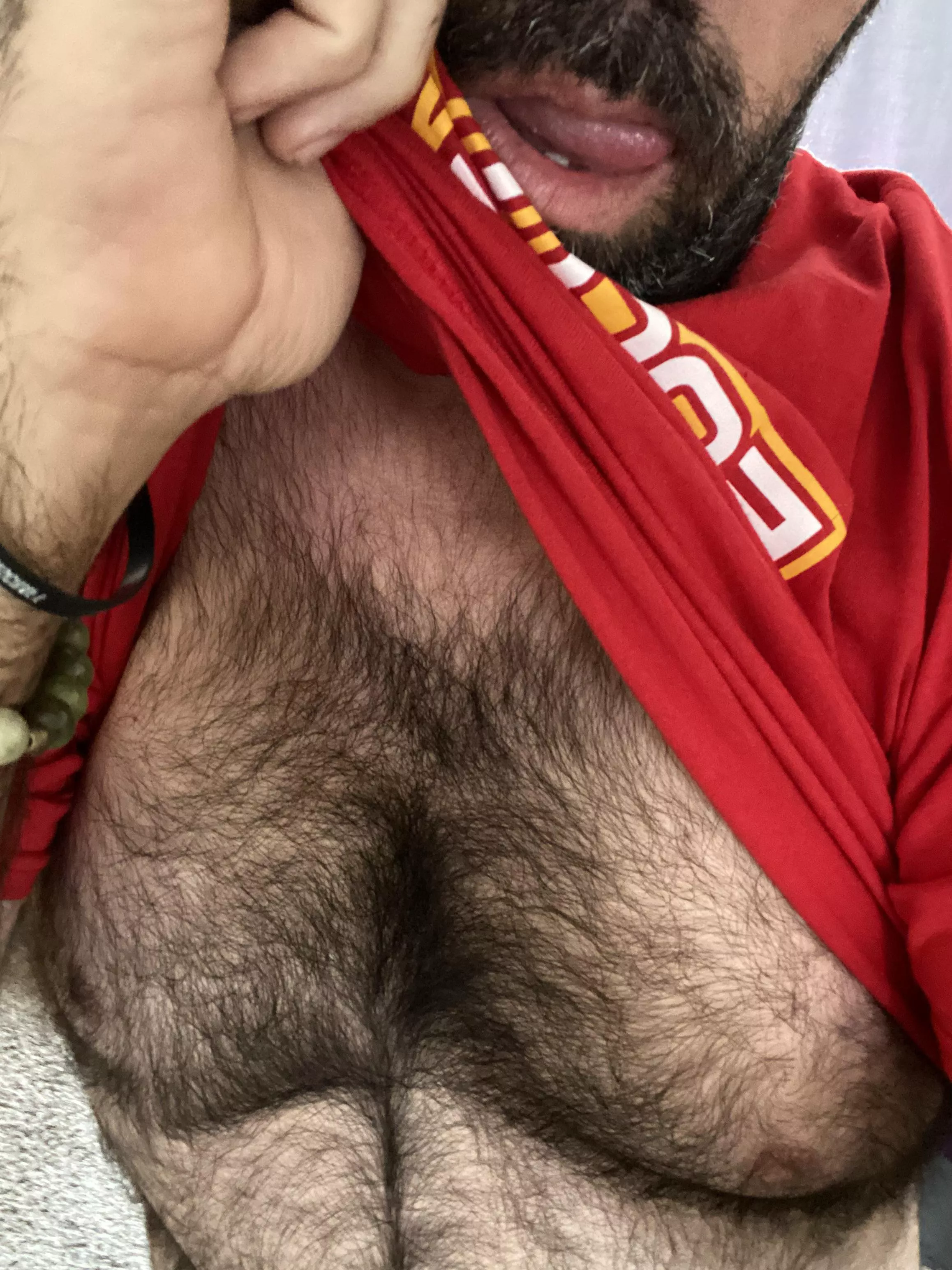 I could use a few hands on my chest I could use a few hands on my chest