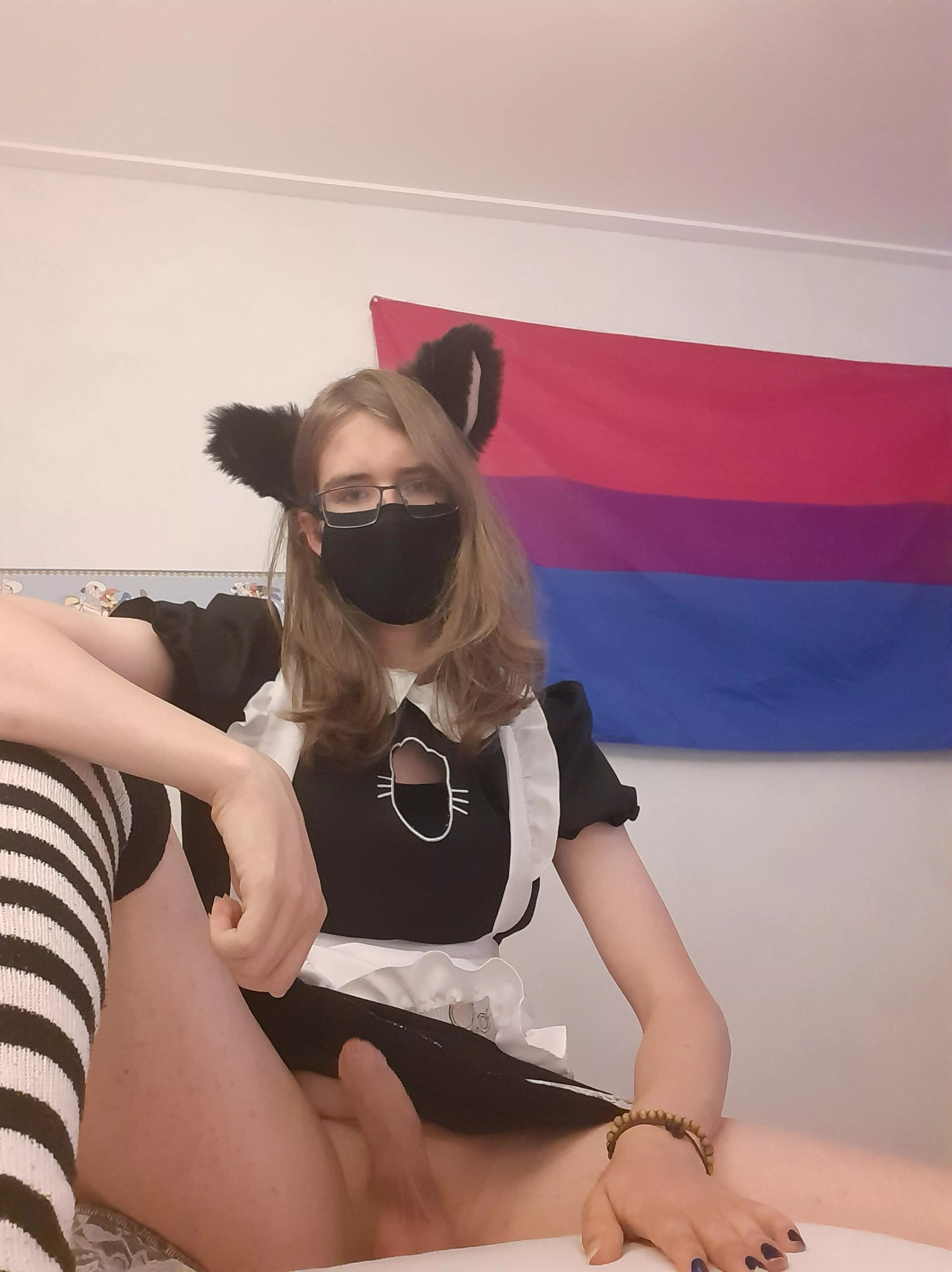 I did my maid work, you can pay me with money or...