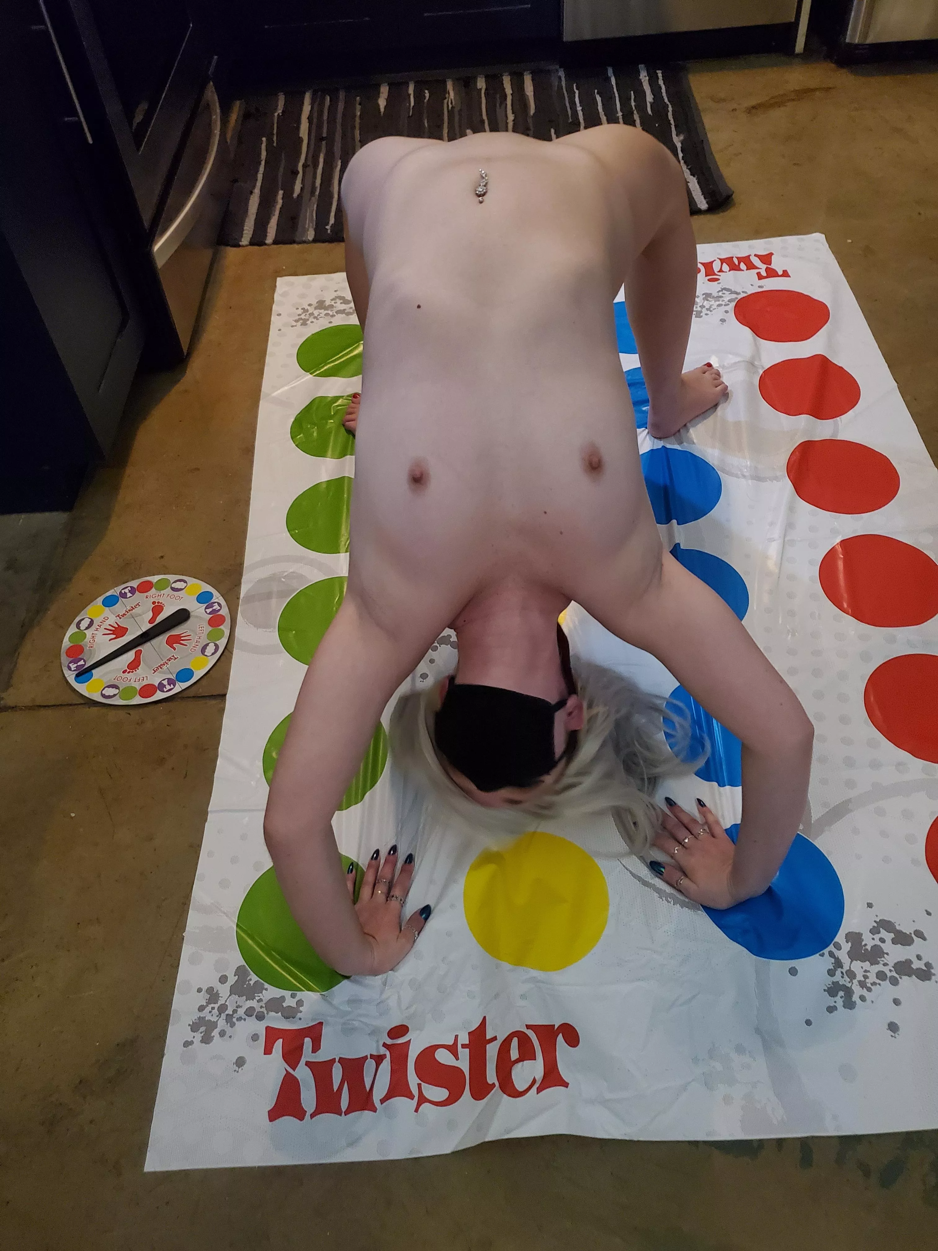 i don't always play Twister, but when i do, i play naked