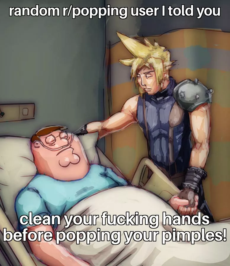 I don't care if you post the pop as long as your hands are clean