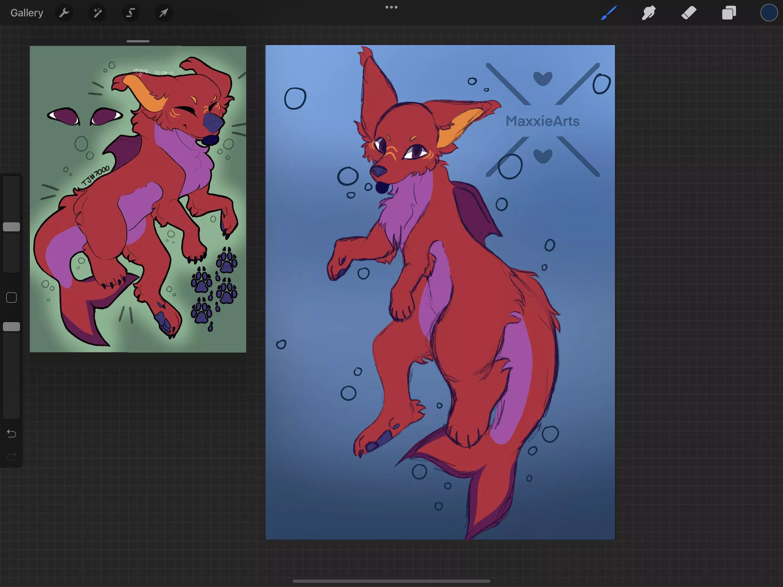 I don’t draw feral often but I think it’s good