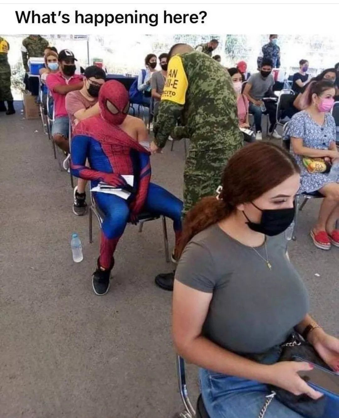 I don't get the meme, but I don't really care about spidey here