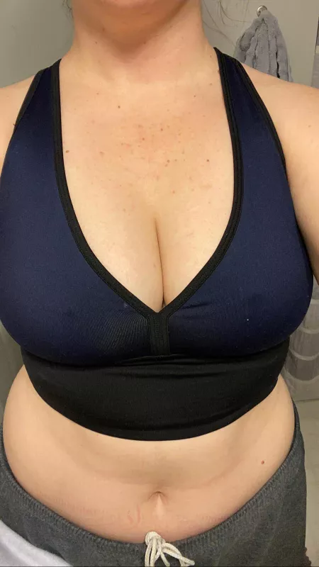 I don't know if I was cold or just excited to take this