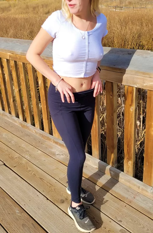 I don't often wear a bra