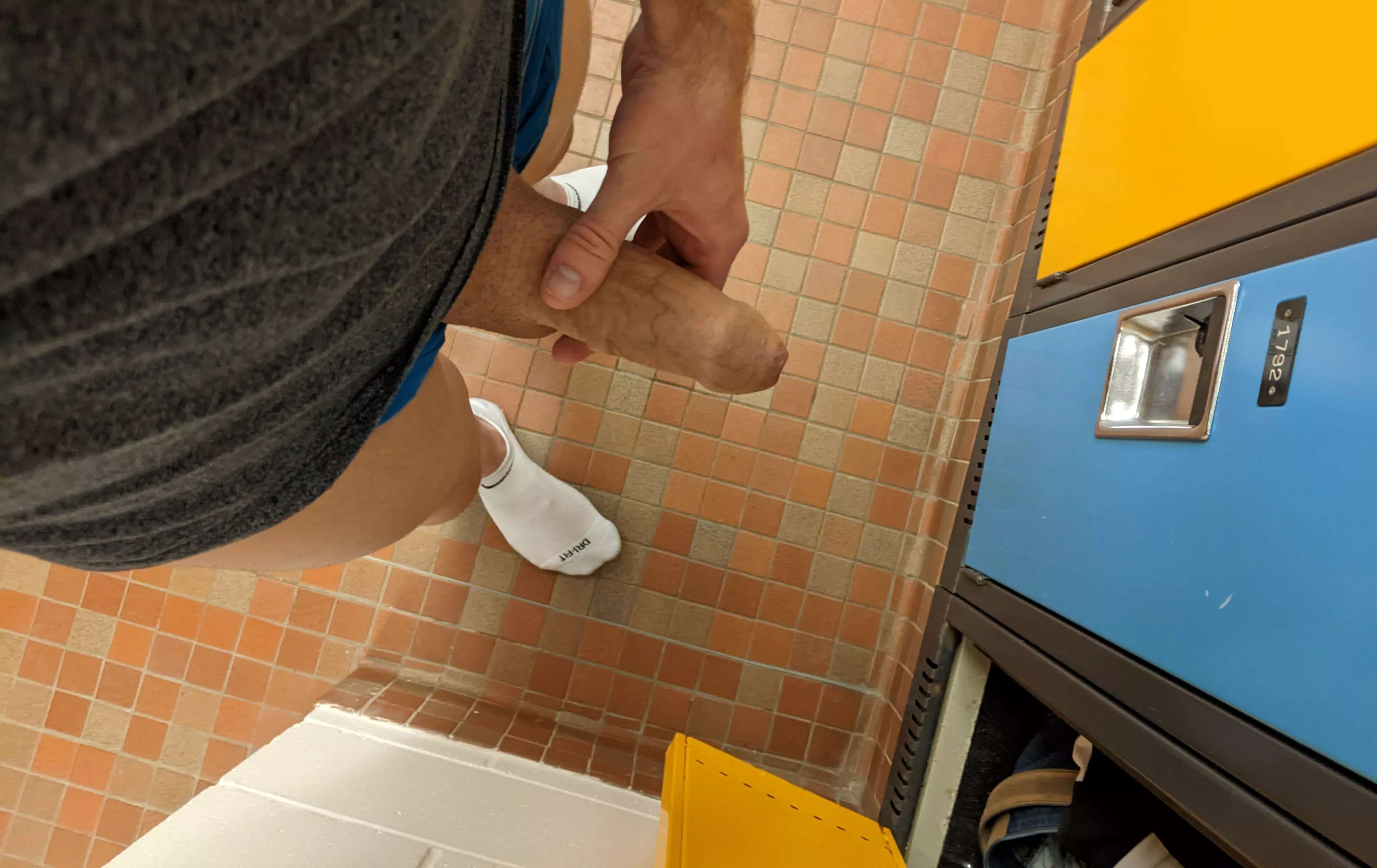 I don't post here often but thought this fit. Just got really hard after my shower