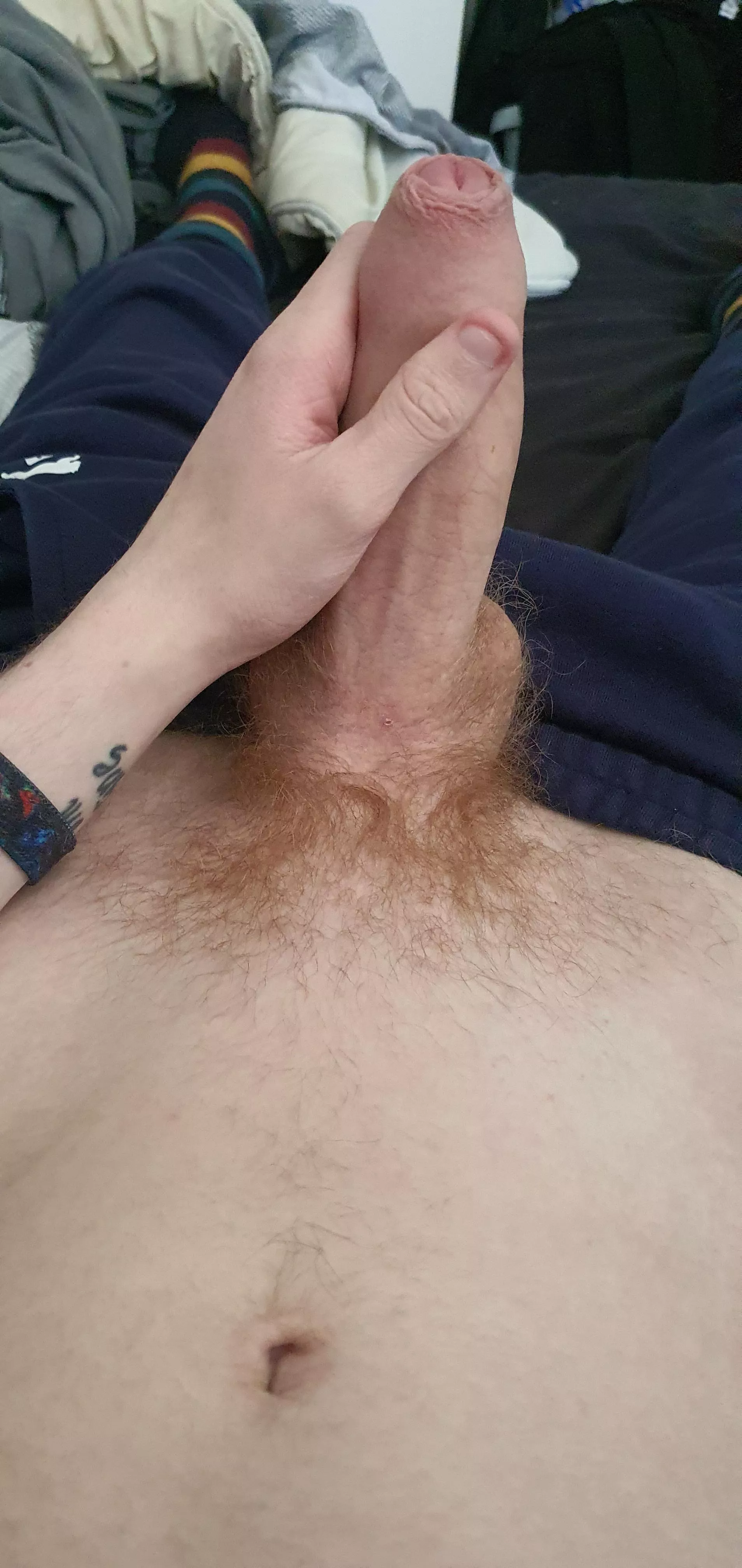 I don't think blue trackies give off the same effect as grey ones 😉