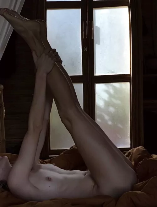 I draw geometry from my body