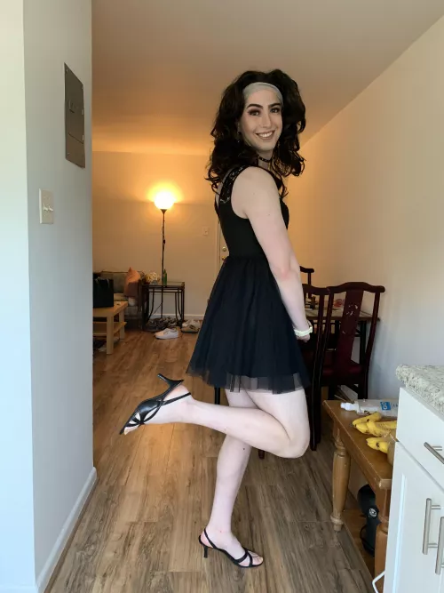 I dressed up while clean shaven for the first time!