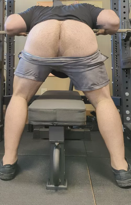 I dropped the barbell clip...oopsie