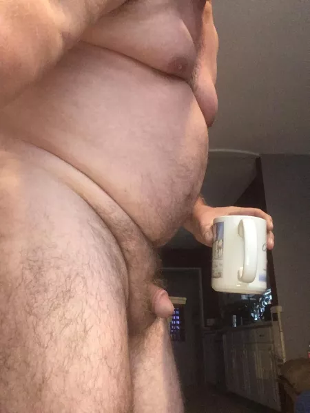 I enjoy giving the ladies something to make them giggle while they enjoy their coffee. Morning ladies! π