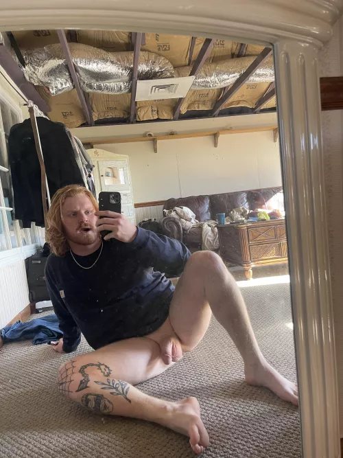 I felt hot even tho my dicks soft 😂 straight sorry😅