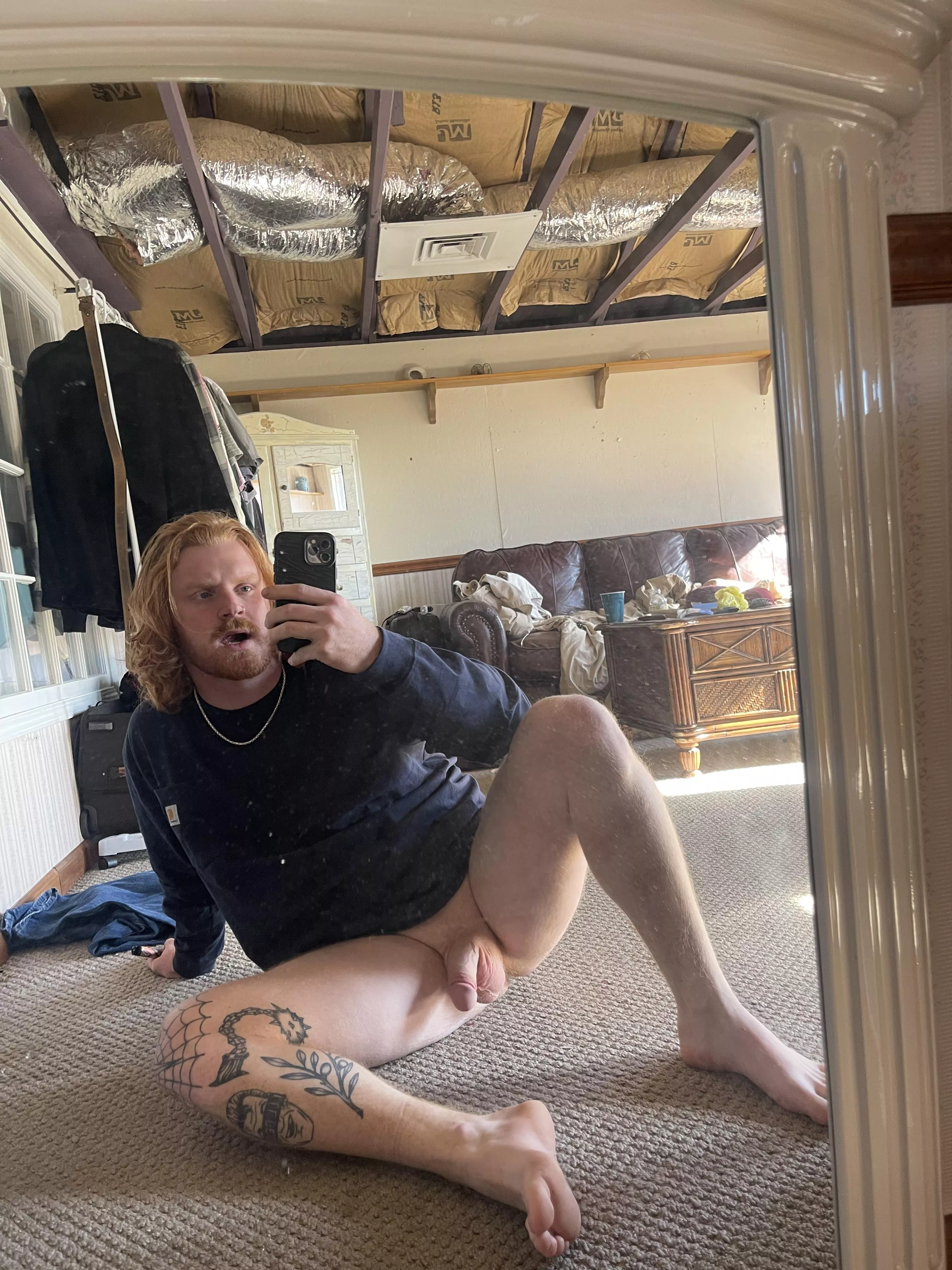 I felt hot even tho my dicks soft 😂 straight sorry😅