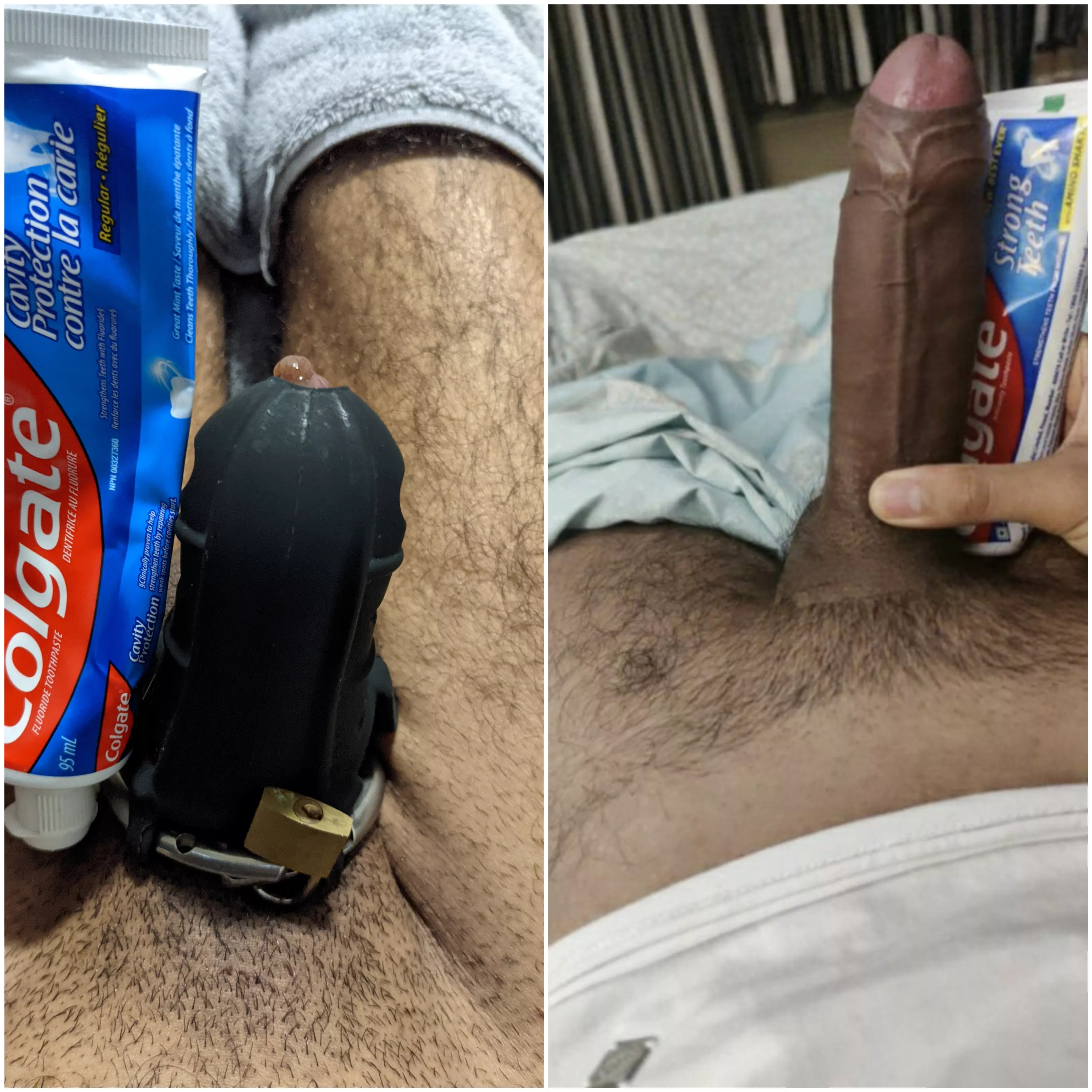 I felt so humiliated after comparing my tiny dick to u/ssgy's huge dick 🤭😶🤭