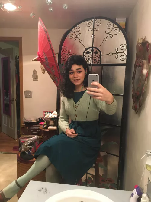 I figuratively cannot stop wearing this wig, I feel so pretty!