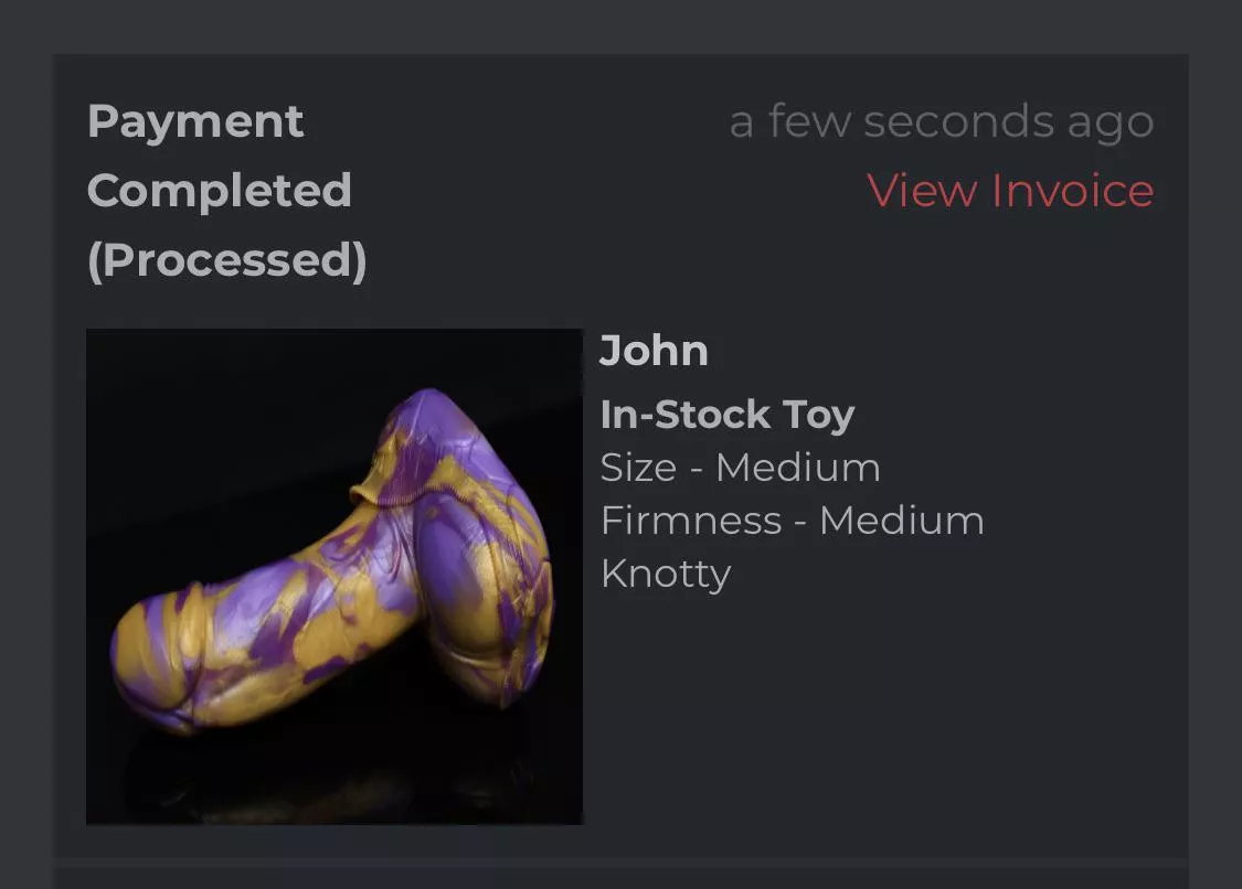 I finally got a John 💛💜 I finally got a John 💛💜