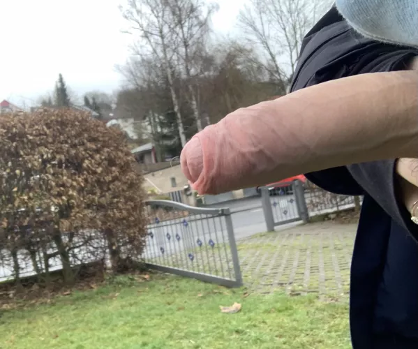 I gave the neighbours a show 😉