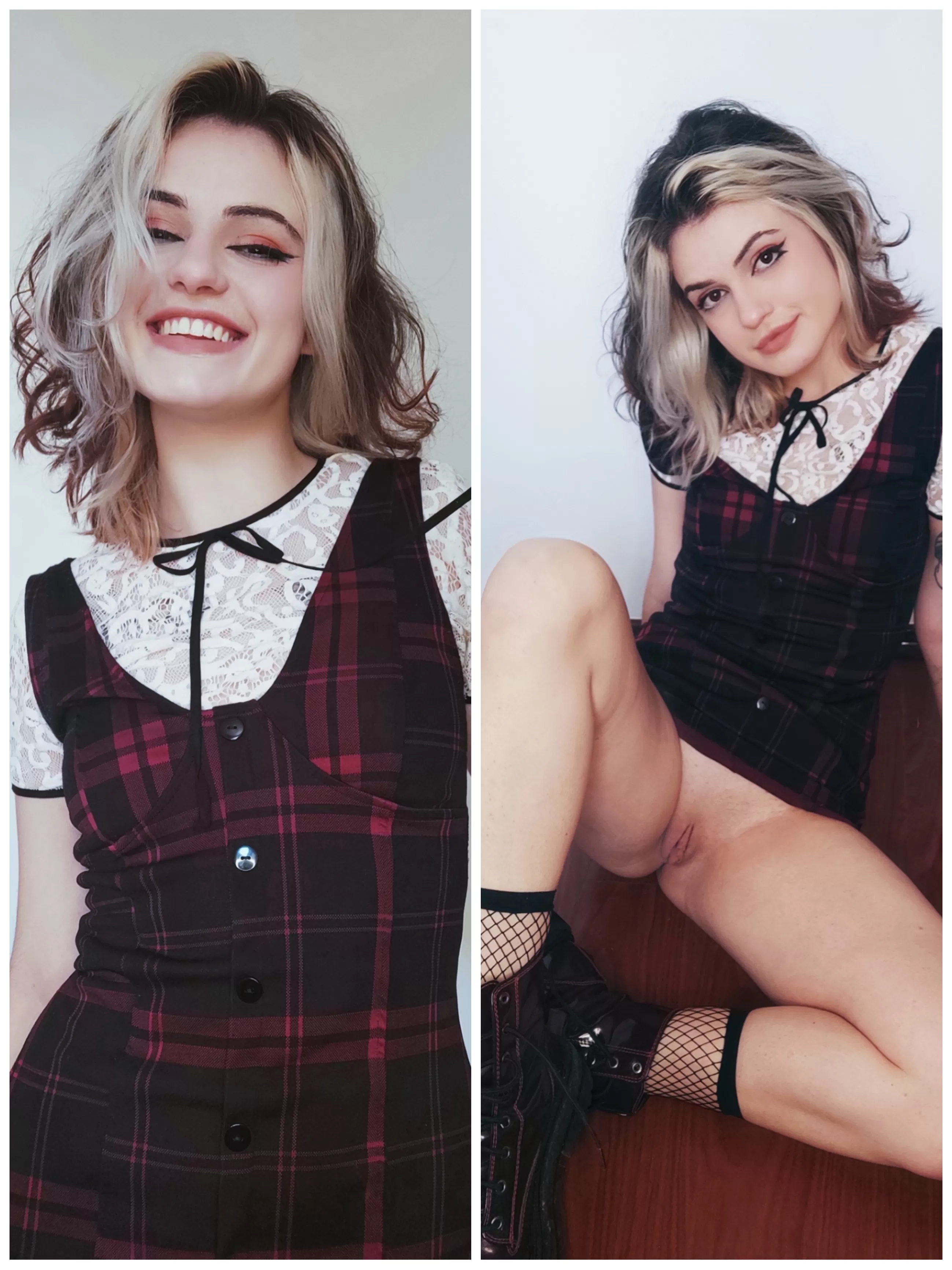 I go to my classes with no panties on, do you like It? 🤤