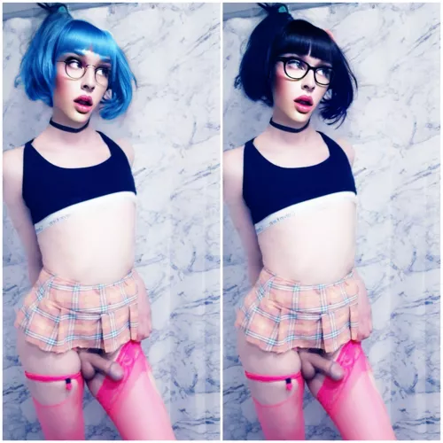 I got a bit carried away and edited myself into some kinda hyper slutty sex bot, or video game character. Anyways i think its kinda hot 🤓