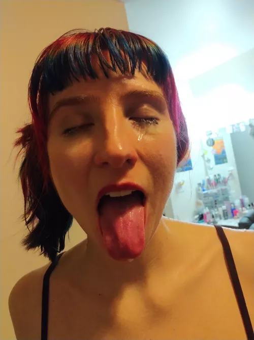 I got a face full of cum & I love it!
