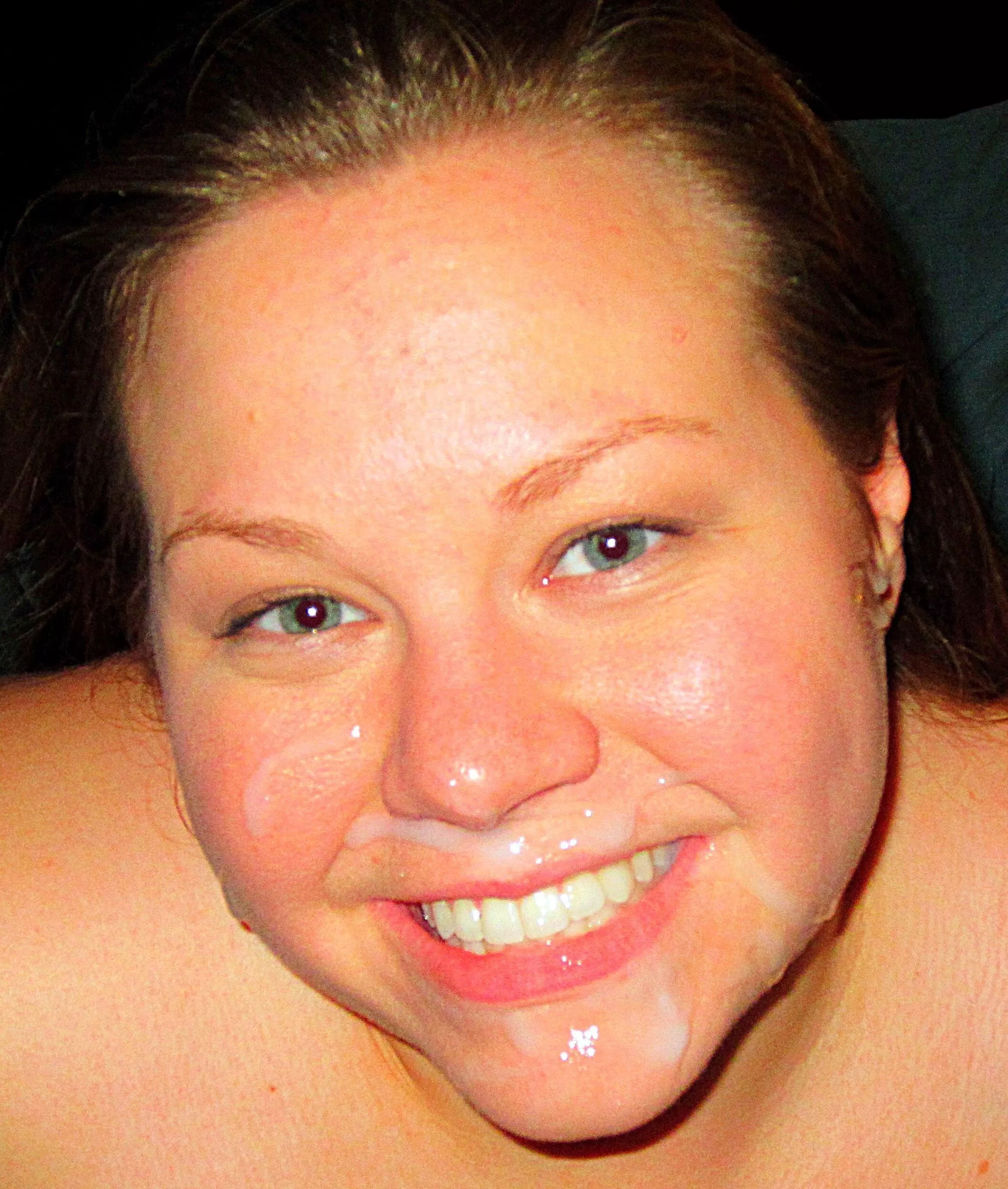 I got a load on my face, of course I’m going to be smiling!