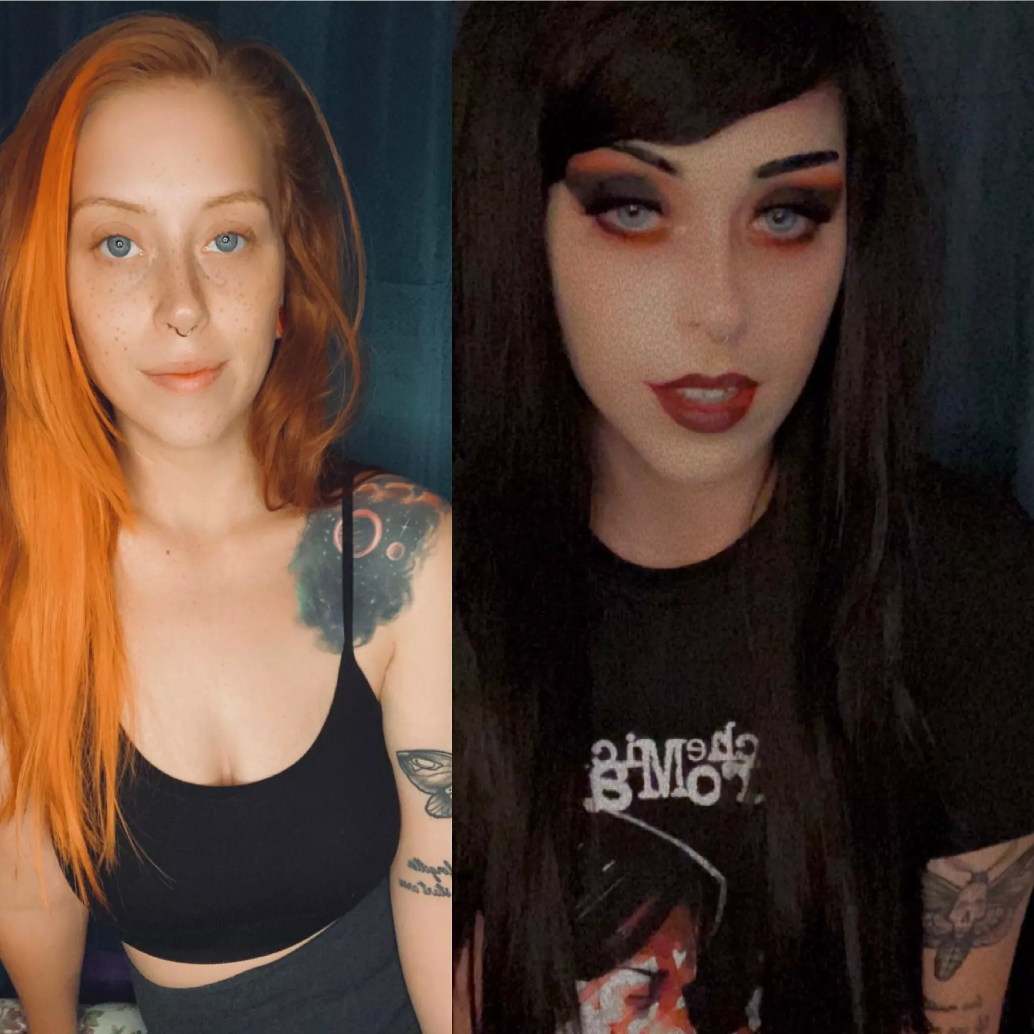 i got bored & like playing w wigs and makeup. maybe i’ll just do this everyday 😋🥰 i got bored & like playing w wigs and makeup. maybe i’ll just do this everyday 😋🥰