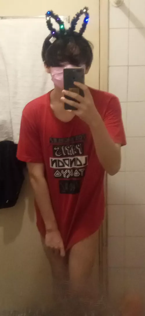 I got bunny ears. What do you think?