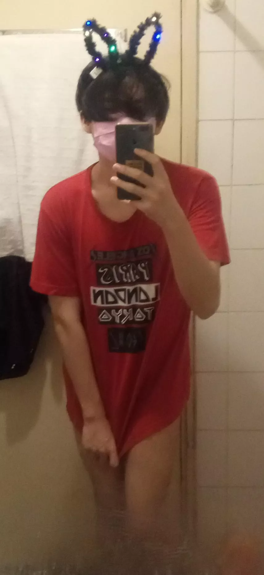 I got bunny ears. What do you think?