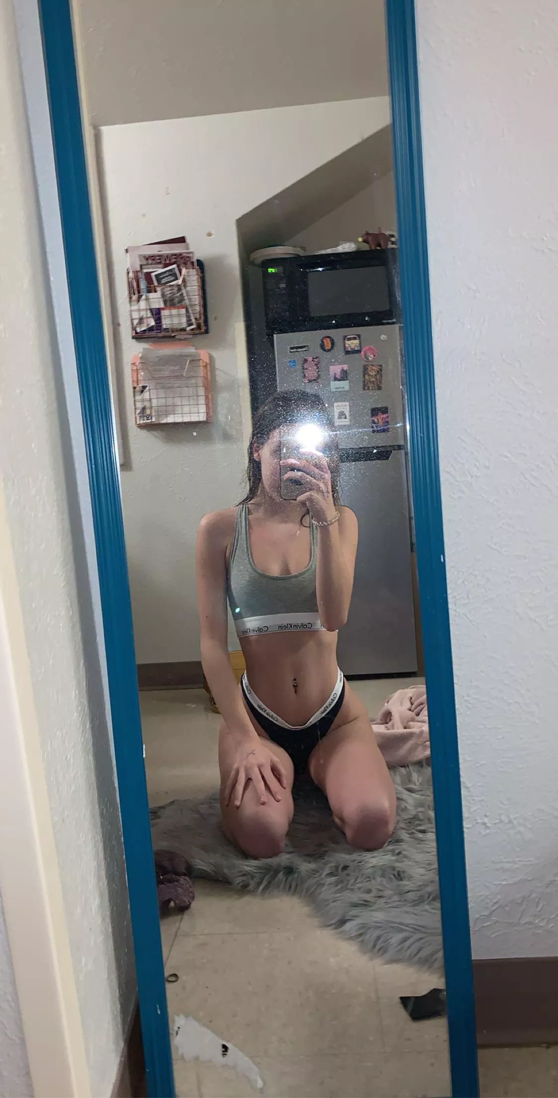 I got my matching calvins on and everything 😈😍