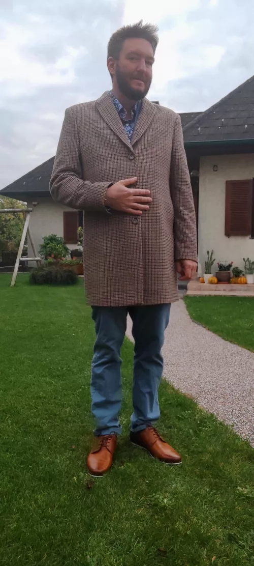 I got myself some new winter clothes. What do you think?