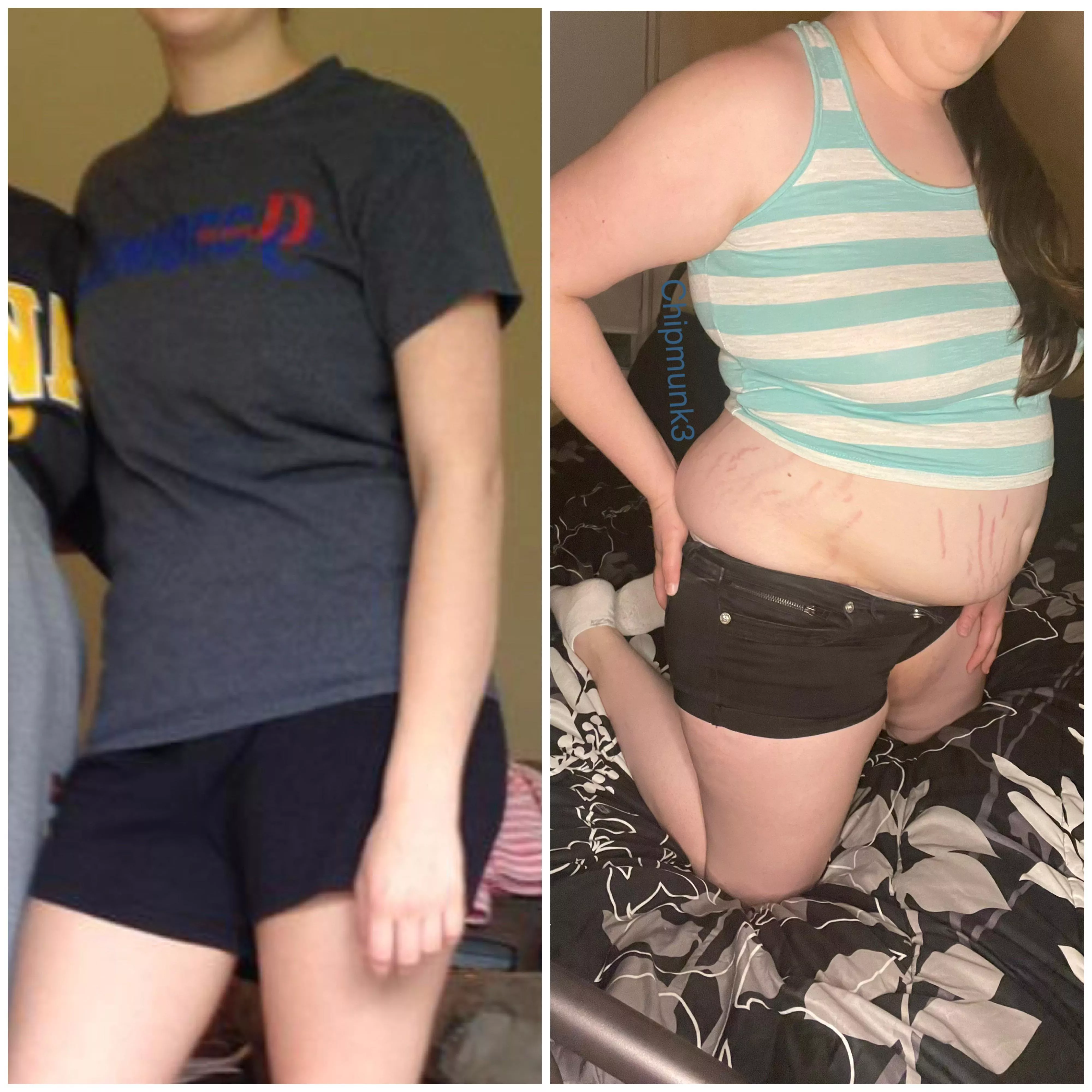 I guess I’m not a size 5 and a medium anymore 😅