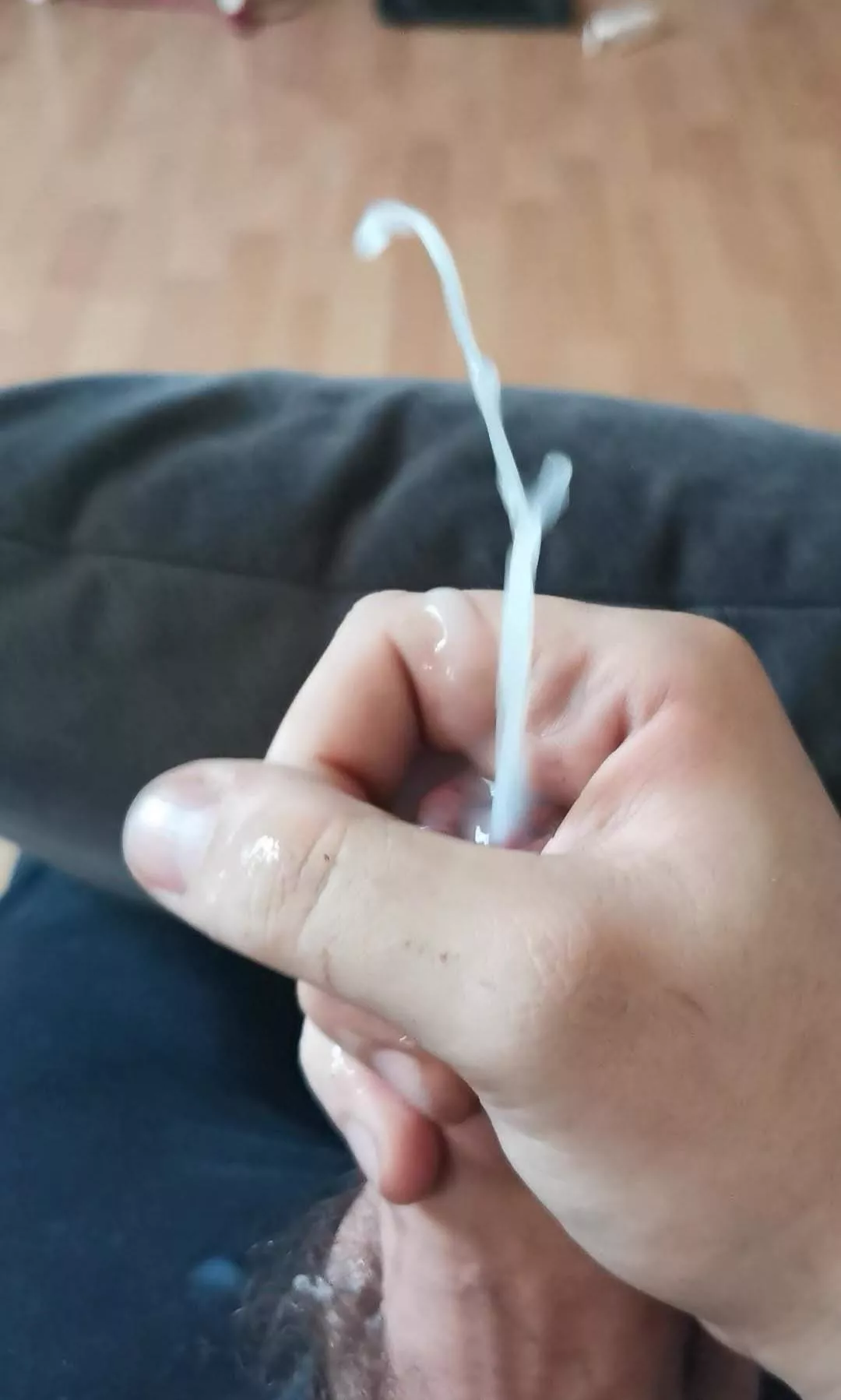 I had butt plug in all day long