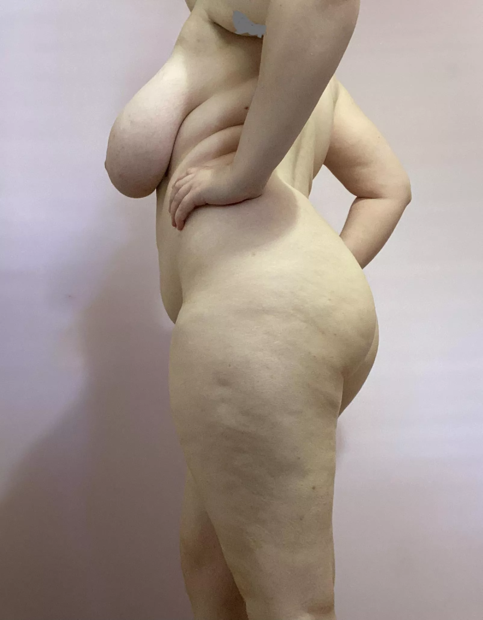 I hate how many negative thoughts I had about my body when I saw this picture. Changing my thought patterns is an ongoing process.