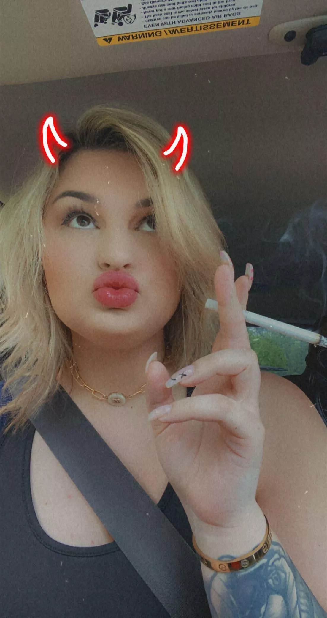 i have a devil side to me but i can be an angel too 😇