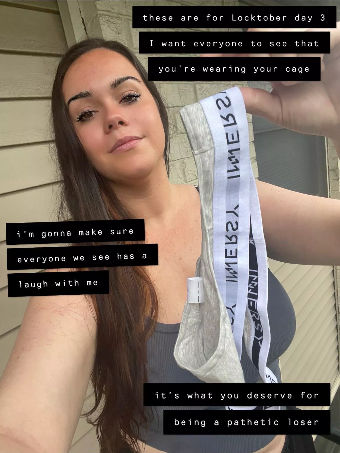 I have a special surprise for day 3 of Locktober😈 I have a special surprise for day 3 of Locktober😈