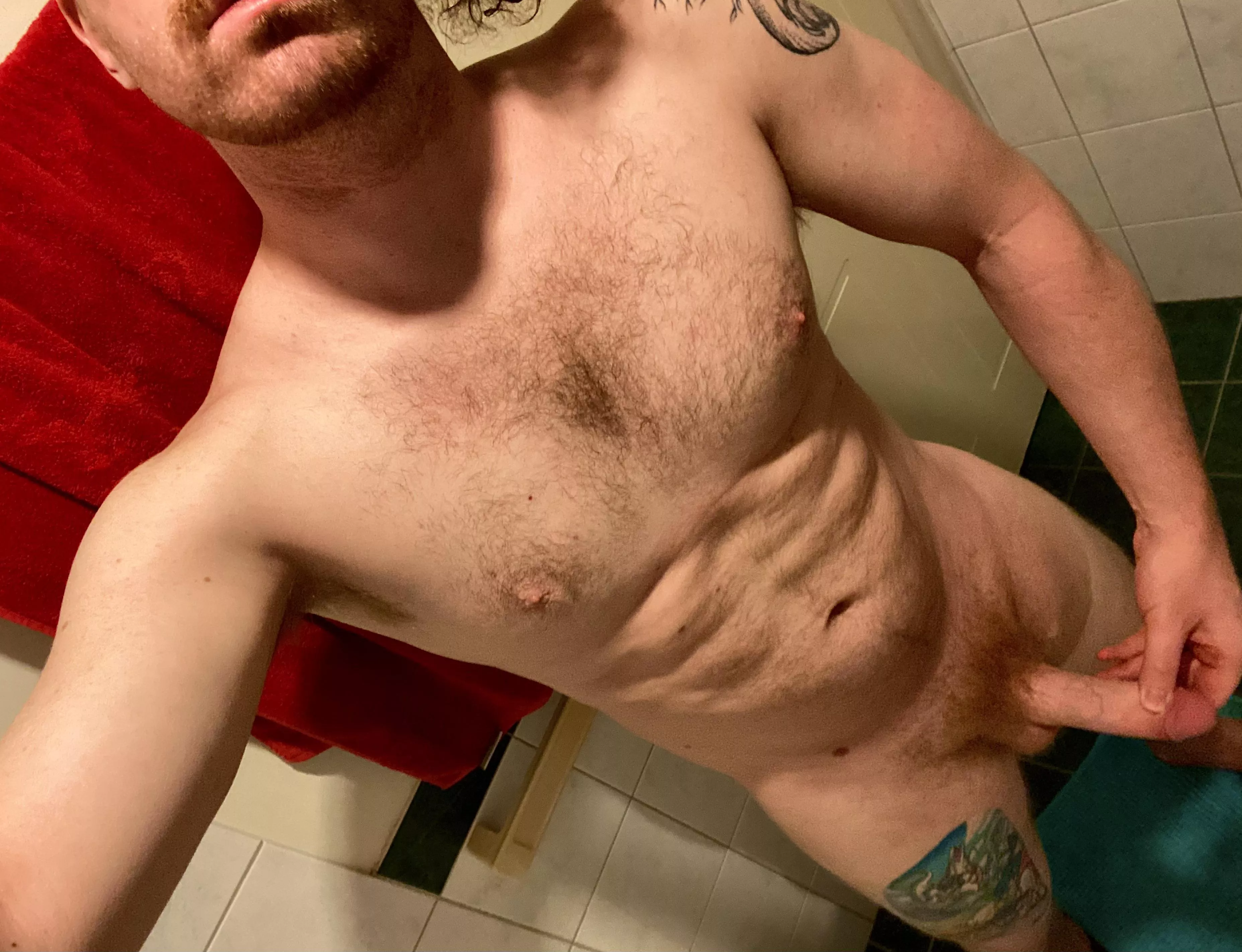 I have a surprise for those who walk in on me showering I have a surprise for those who walk in on me showering