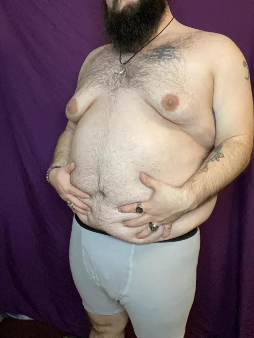 I heard it was Tummy Tuesday 😉