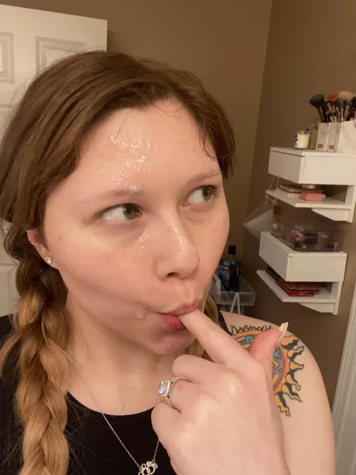 I hope I still look ok when I’m a little messy