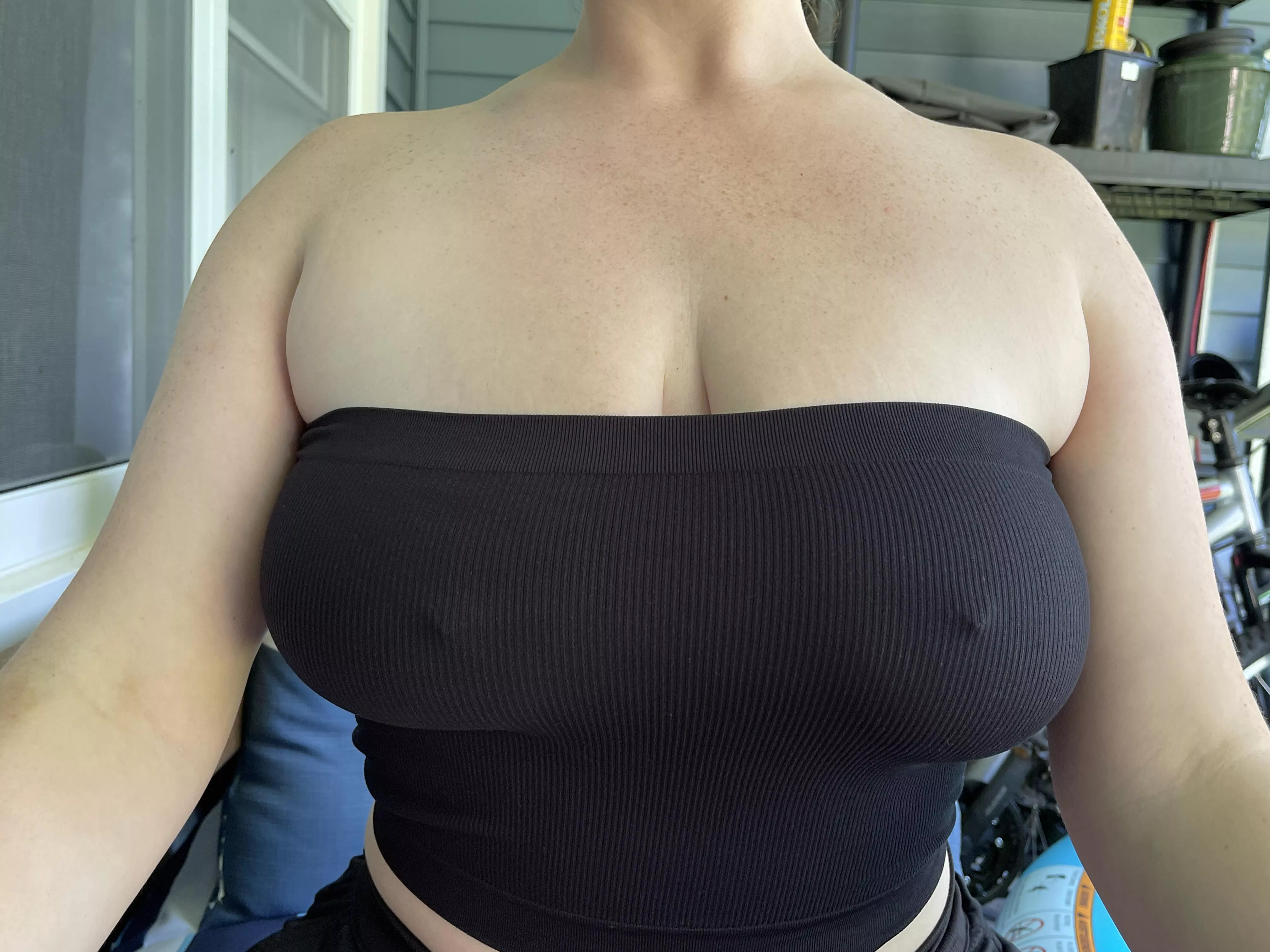 I hope nobody can tell I’m pierced under this 😉