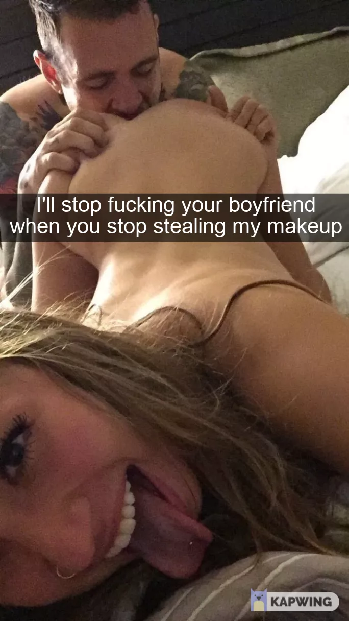 I hope she never stops stealing.