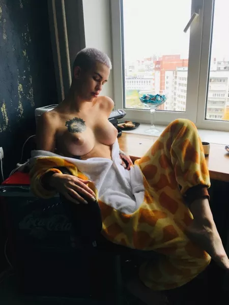 i hope you don't mind my naked tits