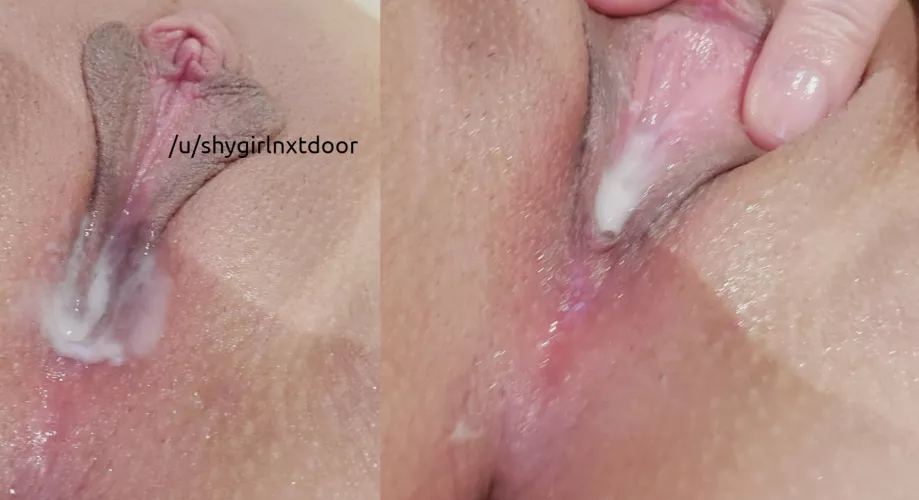 I hope you like my creamy pussy