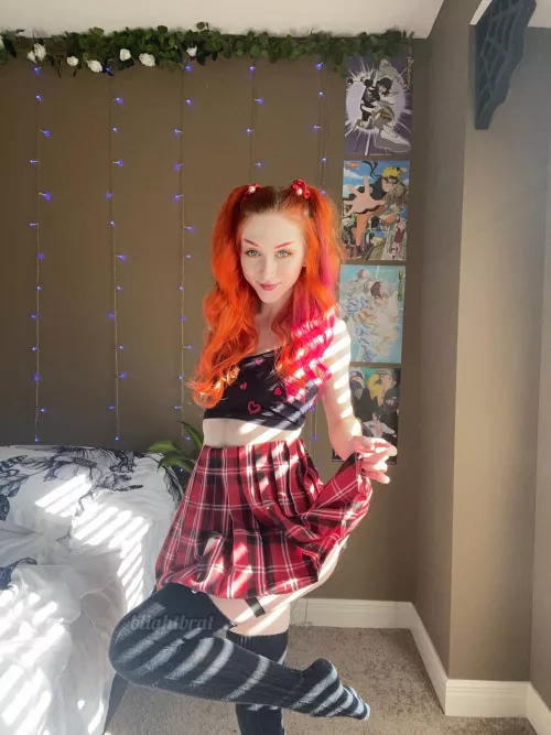 I hope you like my skirt 🥰