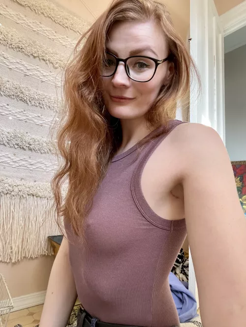 I hope you like red hair and nipples poking through [f]