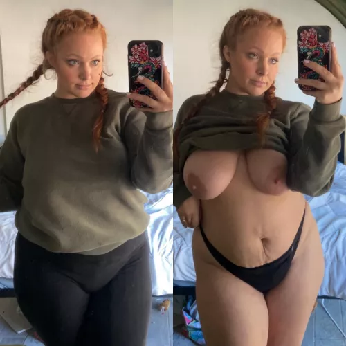 I hope you like what’s under my stay at home mom uniform