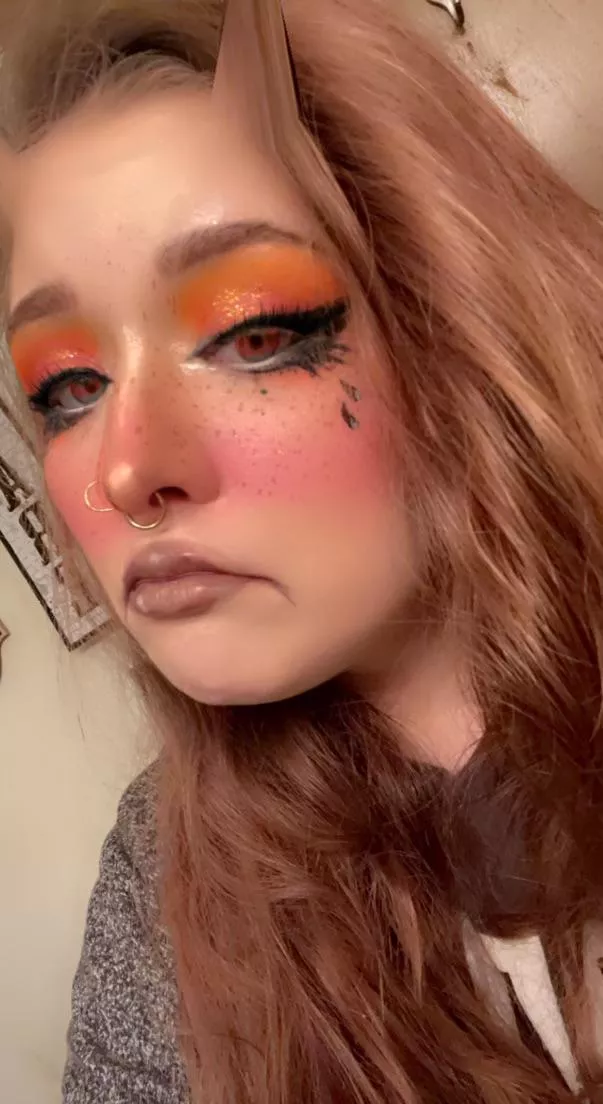 I is sad panda today, had to put the tears on just so you knew