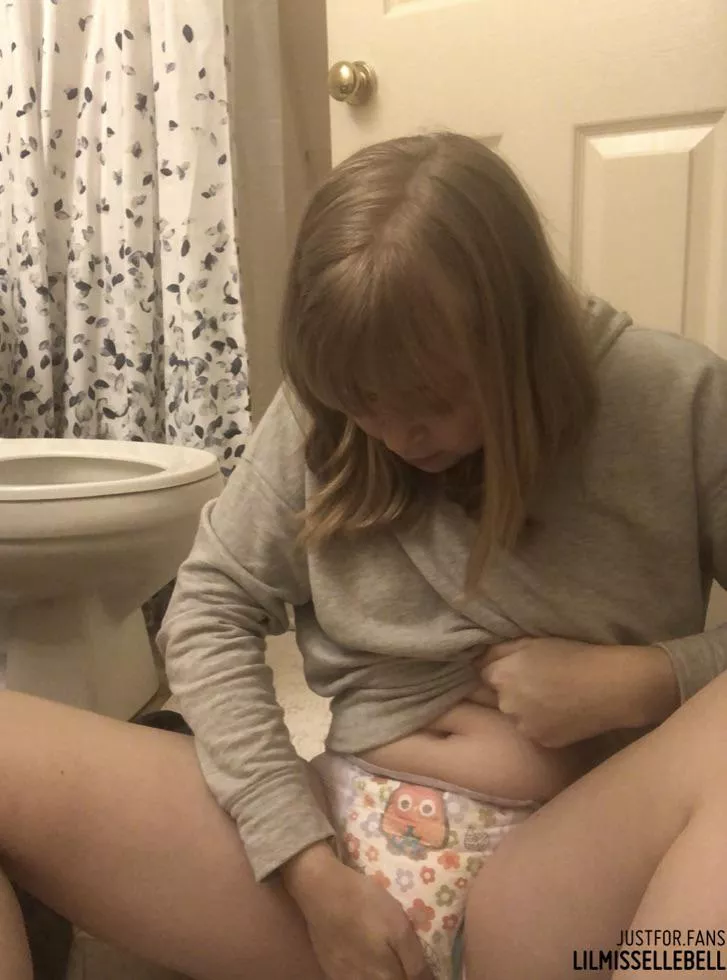 i just couldn’t make it to the potty in time… i just couldn’t make it to the potty in time…