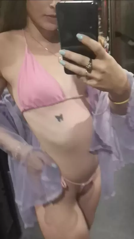 I just love pink on me! What do you think? 😜