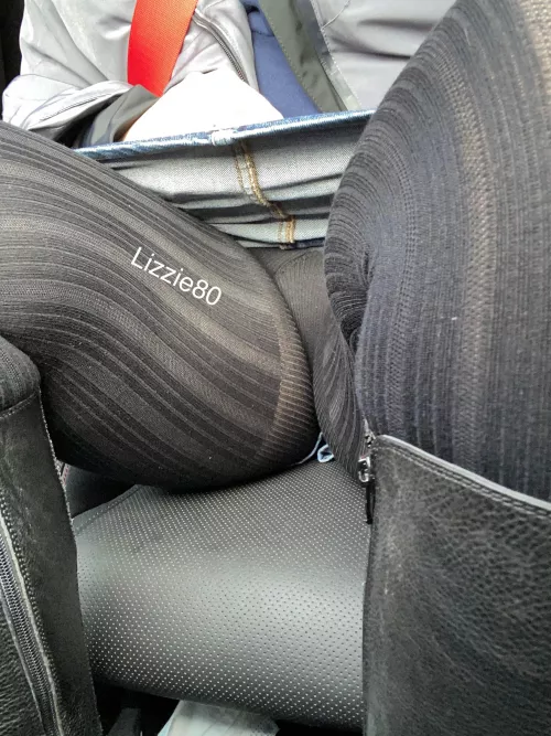 I just love wearing tights, boots and a skirt. It feels so sexy x