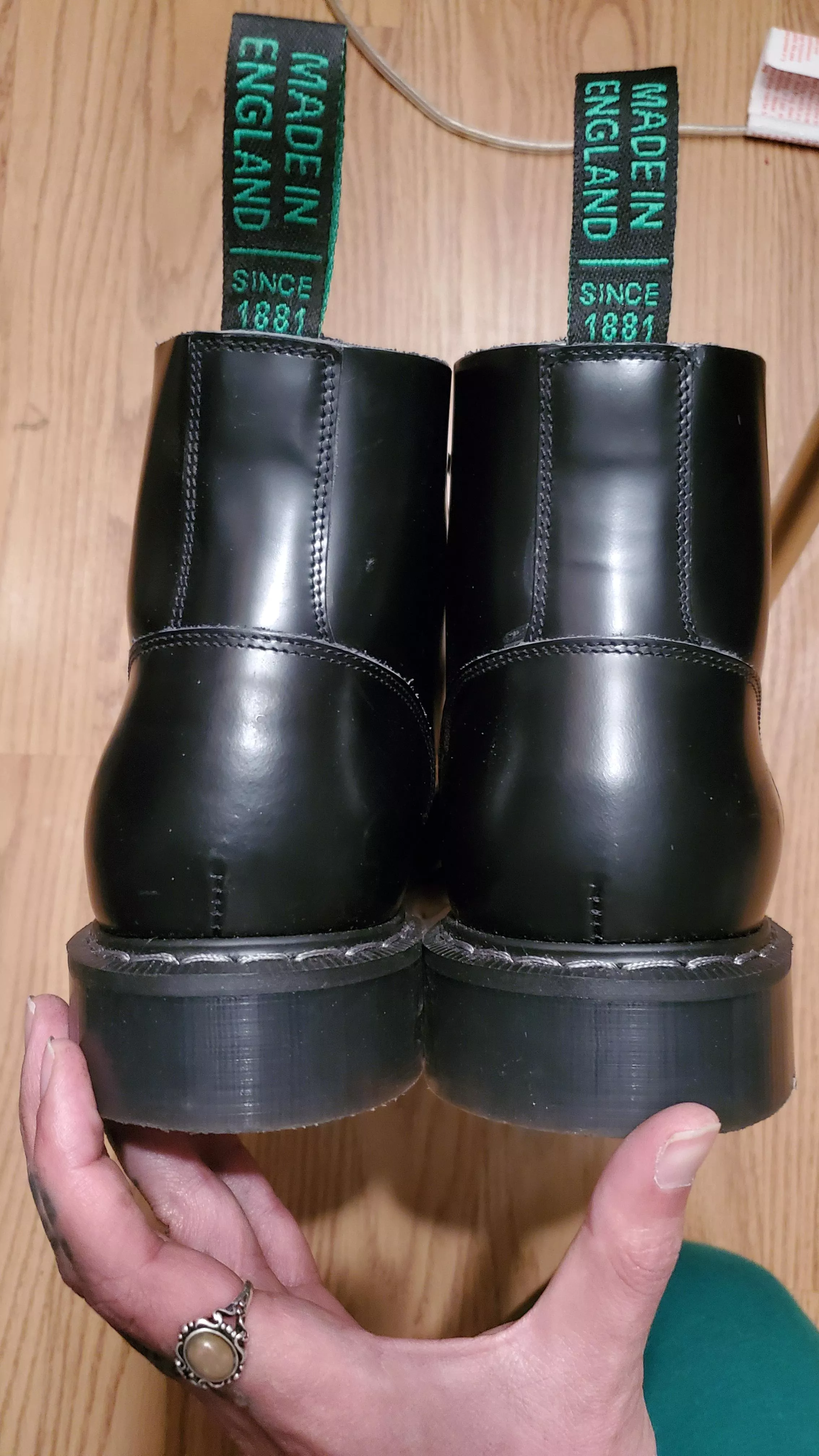 I just ordered this pair of Solovair boots and the left boot sits at an angle compared to the right. There is a slight difference in the feel between the two boots as well. Should I be concerned and send them back or is this generally normal?