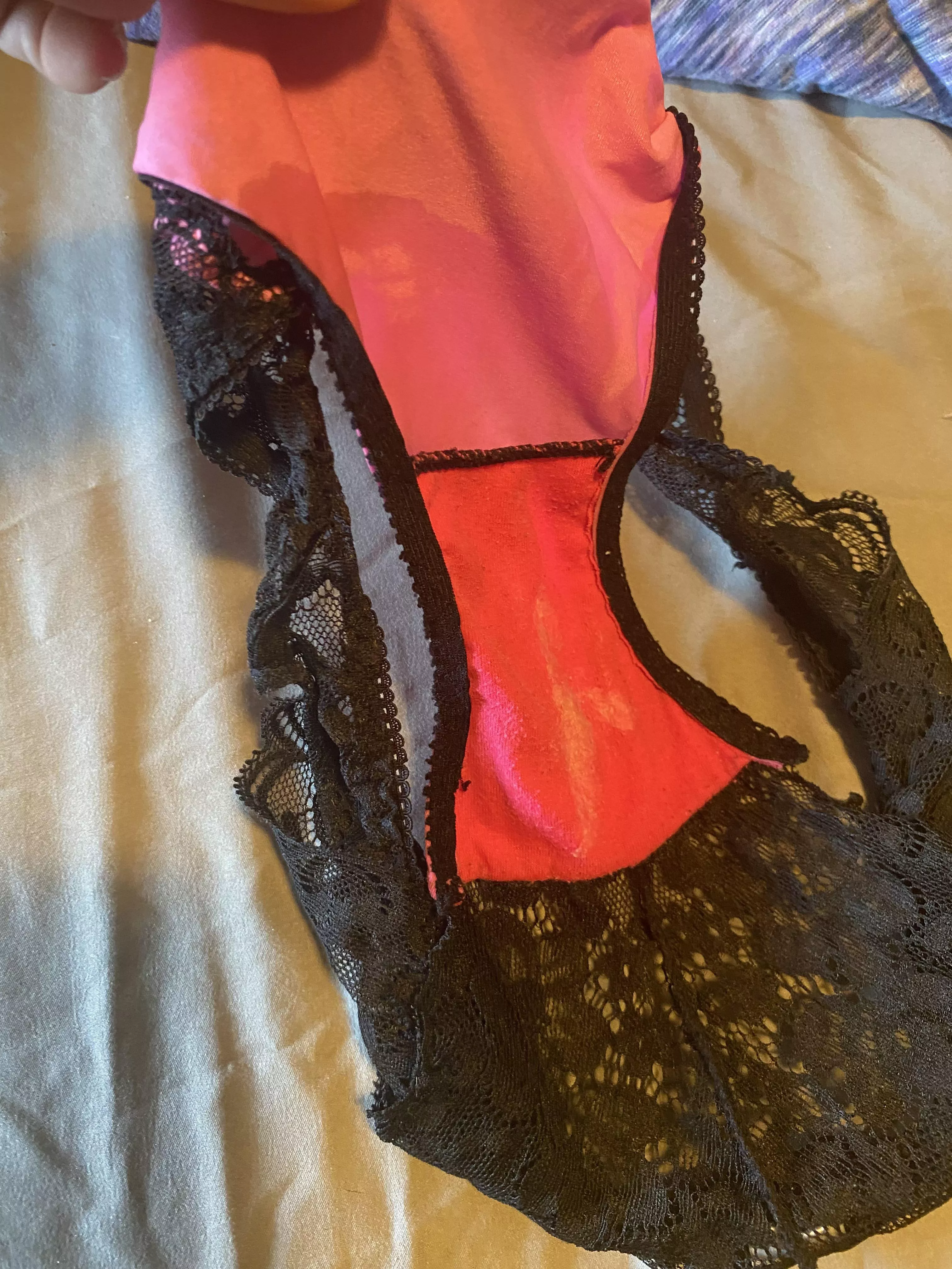 I just squirted for the first time ever in this pair ππππ I just squirted for the first time ever in this pair ππππ